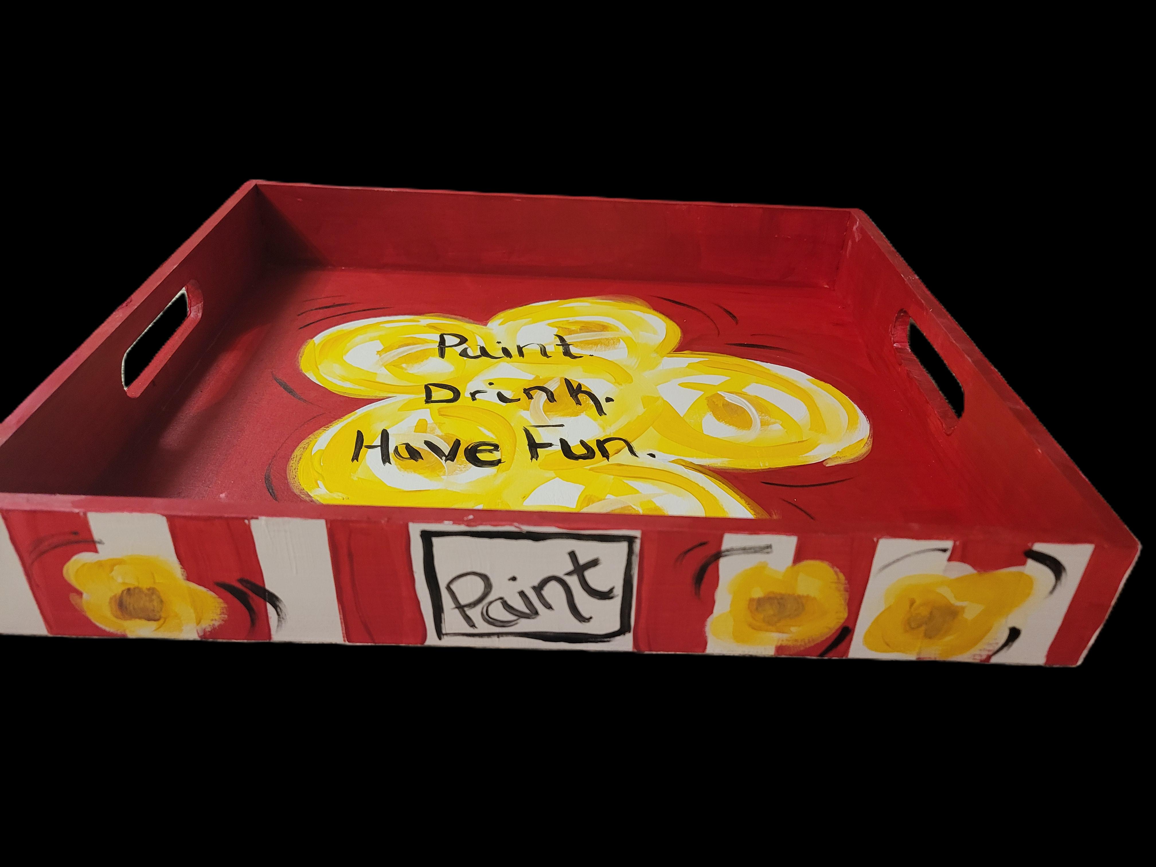 Movie Night Tea Tray